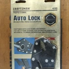 Craftsman Professional Usa 45309 Auto Lock Pliers, New. Price: $29.95.