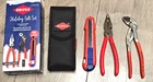 Knipex 3PC Pro Tool Holiday Gift Set W/ Belt Clip Pouch #9K0080169US New. Price: $167.39.