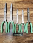 *new Snap On Tools 5PC Green Handle Plier Set - 609CF 908CF 408CF 411CF 911ACF. Price: $599.99.