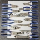 Snap-on Tools Usa New 14PC Power Blue Master Plier/cutter/stripper Set LN47ACF. Price: $1052.65.
