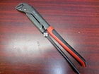 Snap On Tools PWZ1 Red Black Soft Grip Handle Pliers Wrench Used. Price: $80.00.