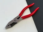 Mac Tools Double Cutters Linesman's 8" Pliers P301721, Red Grip Used. Price: $35.14.