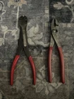 Mac P301807 Diagonal Cutting Pliers And P30AR Slip Joint Used. Price: $38.95.