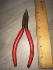 Vintage Utica Pliers #R-2291 Rubber Grip Handles 6.5 Unique Head Used. Price: $20.00.