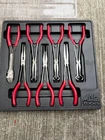 Mac Pliers Set (8 Pieces) Type Nippers & Long-nose Used. Price: $243.00.