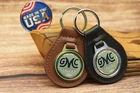 Nos Vtg 1970S General Motors Gmc Trucks Texlite Leather Car Key Chain Ring Fob New. Price: $19.99.