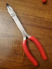 *new* Snap On 408CF - 9 Red Stork Bent Needle Nose Pliers Free Shipping. Price: $84.34.