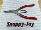Snap-on Tools Usa New Red 90 Angle Serrated Jaw Ring Pliers SRP1C. Price: $89.95.