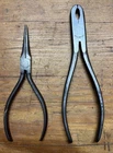 Utica Lot Of (2) 1300-6 Gas Burner Pliers & 775 Precision Needle Nose Vintage Used. Price: $14.95.
