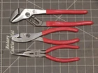 Mac 3PC Pliers Set Long Needle Nose Slip Joint P301802 Tongue Groove P301814 Red Used. Price: $75.99.