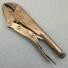 Vintage Craftsman Usa - 9 45343 Curved Jaw 5" Locking Pliers Used. Price: $16.90.