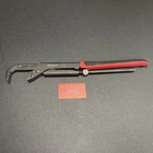 Snap On Tools PWZ2A 17" Red Black Soft Grip Handle Pliers Wrench New. Price: $70.00.