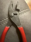 Snap-on Pliers Red 47CF Talon Grip Used. Price: $53.95.