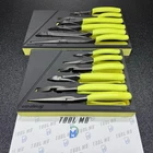 Snap-on Tools Usa New Hi Viz Yellow 12-PIECE Essential Pliers / Cutters Foam Set. Price: $999.95.