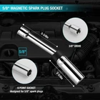 Duratech 5/8" Swivel Magnetic Spark Socket Thin Wall Usa New. Price: $14.99.