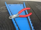#AO970 Snap-on Tools Usa 84BCP Diagonal Cutter 4" Precision Pliers Red Used. Price: $37.95.