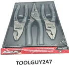 Snap On PL347ACF Dt Dk Titanium 3PC Soft Grip Slip Joint Pliers Set New Usa Tool. Price: $197.95.