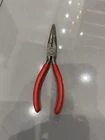 Snap-on 96ACP Needle-nose Pliers Cushion Grip Steel 6IN Red Handle Used. Price: $17.90.