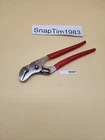 Snap-on Tools 90AP Tongue Groove Pliers 9" Long Red Handles Usa Used. Price: $37.99.