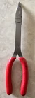 Snap-on 9" Talon Grip Stork Bent Needle Nose Pliers Used. Price: $80.00.
