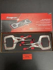 Snap-on Tools Usa New Red 2PC Locking C-clamp Pliers Foam Set PLLP200FR. Price: $325.00.