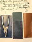 Snap LN44BCF Nd 5" Dip Mini Long Nose Slip Joint Pliers Usa W/leather Case New. Price: $79.00.