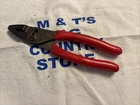 Snap-on Tools Usa 8" Combination Slip Joint Pliers (red) 47ACF Used. Price: $48.13.