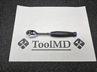 Snap-on Tools Usa New 1/4" Drive Power Blue Soft Grip Long Handle Ratchet THL72. Price: $199.95.