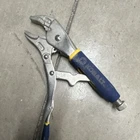 Kobalt 6 Metal Locking Pliers, Adjustable, Cushion Grip, Blue/silver Used. Price: $13.44.