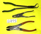 Matco Tools 3 Piece Set Diagonal Cutters + Combo & Boot Pullers Used. Price: $90.00.