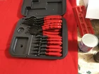 Napa 3495 Retaining Snap Ring Plier Set Convertible Internal External 12PC Red Open. Price: $199.99.
