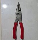 Snap Tools 7" Long Nose Pliers 3 Slip Joint Talon Red Grip LN46ACF Used. Price: $49.99.