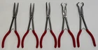 Mac Tools 5-PC. Combination Long-reach Pliers Set Red Used. Price: $99.99.