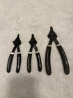 Mac 3PC Snap Ring Set Internal & External Circlip Used. Price: $75.00.