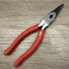 Milwaukee In Long Needle Nose Pliers Model 48-22-6101 Comfort Grip Durable Used. Price: $9.99.