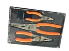 New Snap-on 3-PC Long Nose Slip Joint Pliers Set PL3LNSJCFO Orange. Price: $234.99.