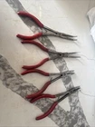 Mac Tools 4PC Precision Plier Set - P6TNN P6BLN P6FN P6CN Usa Made Pro Used. Price: $95.00.