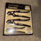 Sears Craftsman Professional Robo Grip 3 Pack With Case Pliers 45017 Usa New. Price: $99.99.