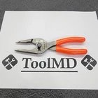 Snap-on Tools Usa New Orange 7" Talon Grip Nose Slip Joint Pliers LN46ACFO. Price: $99.95.
