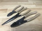 Snap-on 47ACF 86ACF 97ACF Combat Tan Soft Grip 3PC Pliers Used. Price: $265.00.