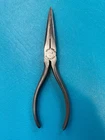 Vtg Utica Tools 654-6 Needle Nose Pliers W/cutters, Clean & 100% Rust Free Used. Price: $12.00.