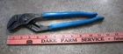 Channellock 440 12" Straight Jaw Tongue And Groove Pliers Used. Price: $12.97.