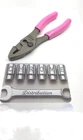 Snap-on Tools New Pink 6" Soft Grip Talon Slip Joint Pliers 46ACFP. Price: $74.95.