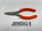 Snap-on Tools Usa New Orange 5" Soft Grip Needle Nose Pliers 94CFO. Price: $69.95.