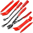 Doaho 7 Pcs Car Trim Removal Tool Kit, Non-scratch Plastic Pry, Fastener Clip New. Price: $28.23.