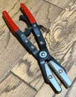 Craftsman Tools Hose Pinch Pliers Line Clamp Shutoff Locking Ratcheting Red New. Price: $68.00.