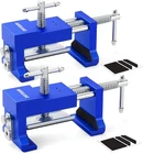 Professional Cabinet Clamps 4 Pack, Heavy-duty Cast Steel Integrated Drill New. Price: $46.39.