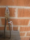 1920S Antique 8-1/2" Length Utica * Lineman's Pliers W/ Wire Cutter 1000-8 Usa Used. Price: $9.85.