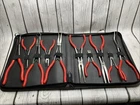 Nos Mac Tools 10PC Precision Mini Pliers Set Red Grips. Used. Price: $183.05.