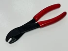Snap-on Tools Usa 208BCP Battery Terminal Pliers Side Mount Angle Nose, Red Grip Used. Price: $47.99.
